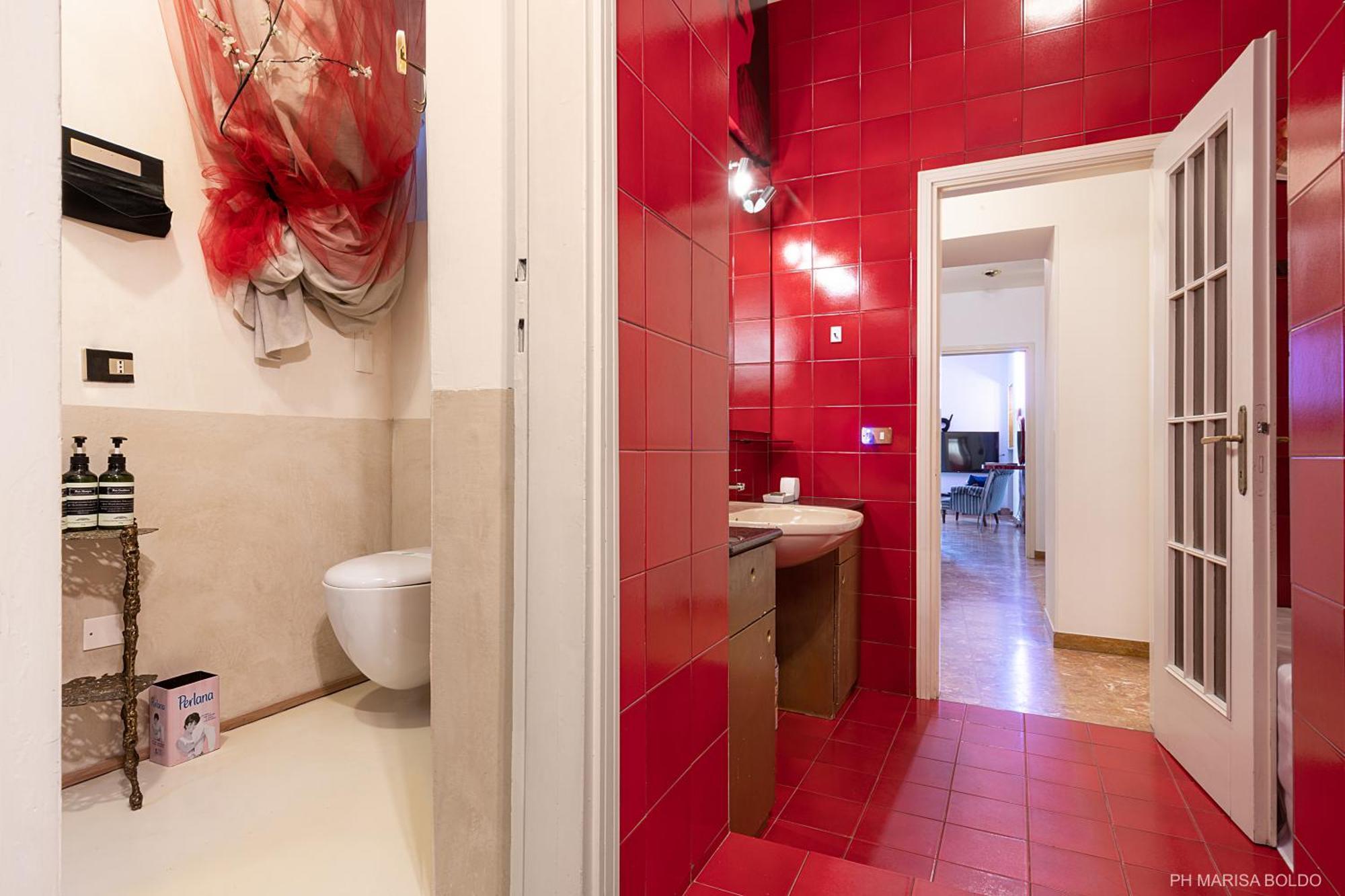 Billie'S Flat Red - Art & Design Apt In Verona Historic Centre Экстерьер фото