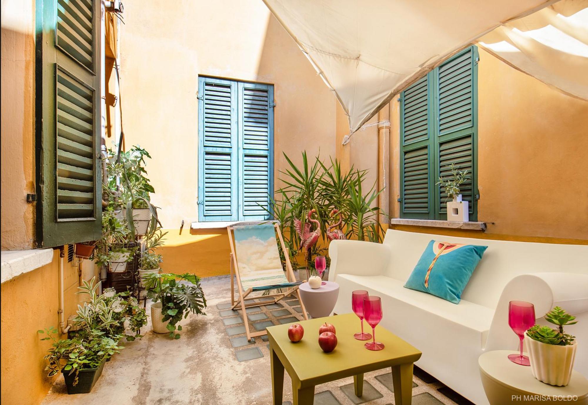 Billie'S Flat Red - Art & Design Apt In Verona Historic Centre Экстерьер фото